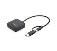 StarTech Adattatore Dock da USB-C / USB-A a M.2 NVMe, 10Gbps, Lettore Esterno per SSD M.2 NVMe con Installazione Senza Attrezzi, B+M/M-Key