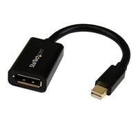 StarTech Adattatore Mini DisplayPort a DisplayPort 4K, M/F (MDP2DPMF6IN) | Convertitore da Mini DP a DP, Collega PC e notebook a monitor