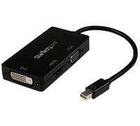 STARTECH Adattatore Mini DisplayPort a VGA/DVI/HDMI - Nero