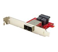 StarTechcom Adattatore Mini-SAS - Dual SFF-8643 a SFF-8644 - con Staffa Intera e a Mezzo Profilo - 12Gbps