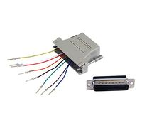StarTech Adattatore modulare DB25 a RJ45 GC258MF M/F Grigio