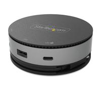 StarTech.com Adattatore multiporta USB-C - Mini Docking station USB Tipo C a HDMI/ Displayport 4K 60Hz o VGA 75W Power Delivery Hub 3x 3.0/3.1 Gbe Dock 3.1 Gen 2 10 Gbps per pc portatili/notebook [DKT31CHDVCM]