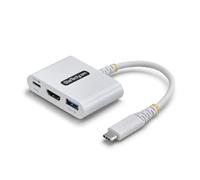 StarTech Adattatore Multiporta USB-C a HDMI con Ricarica PD 140W, HDMI 4K 60Hz, Hub USB 5Gbps, Mini Dock per MacBook, Dell, ThinkPad, HP, iPad, Tablet, Nero