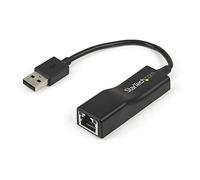StarTech Adattatore Rete USB 2.0 a Ethernet 10/100Mbps, Dongle (USB2100) | Scheda di Rete LAN Esterna, Convertitore USB Ethernet, Plug and Play