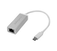 StarTech.com Adattatore di rete USB-C a RJ45 Gigabit Ethernet Gbe - M/F - Argent