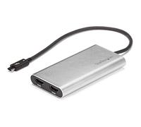 StarTech Adattatore Thunderbolt a Doppio HDMI 2.0, 4K 60Hz (TB32HD24K60) | Convertitore video, Per 2 monitor