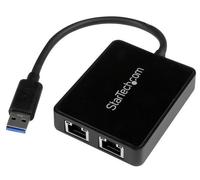STARTECH Adattatore USB 3.0 Dual Port Gigabit Ethernet