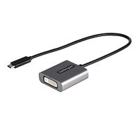 StarTech Adattatore USB-C a DVI-D 1920x1200 Cavo 30cm (CDP2DVIEC) | Compatibile con Thunderbolt 3, Ideale per Monitor e Display DVI-D, Design Portatile