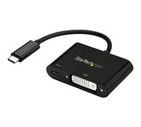 StarTech Adattatore USB-C a DVI-D 1920x1200 PD 60W Nero (CDP2DVIUCP)