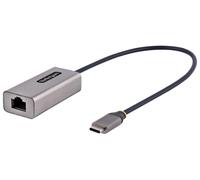 STARTECH Adattatore USB-C a Gigabit Ethernet, Grigio