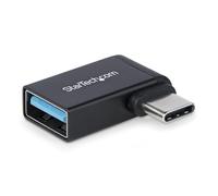 StarTech Adattatore USB-C a USB-A Angolato, 5Gbps, 3A, M/F (USB31CAADGCPRA) | Compatibile Thunderbolt, Connettore ad Angolo Retto