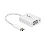 StarTech Adattatore USB-C a VGA CDP2VGAW - USB 3.1 1080p Bianco