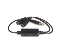 STARTECH adattatore USB connettore PS/2 maschio/femmina 0,435 m nero