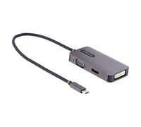 STARTECH Adattatore video multiporta USB C a HDMI DVI VGA 4K 60Hz