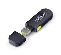 StarTech Blocco Porta USB-A con Chiave, 4 Inserti USB-A di Ricambio, Tappi Antipolvere Riutilizzabili con Chiusura a Scatto per PC e Notebook