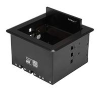 StarTech Box Gestione Cavi da Tavolo per Sala Conferenze, Connettivita AV | Accesso ordinato a porte e prese, Perfetto per postazioni di lavoro condivise