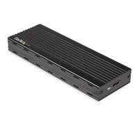 StarTech Box SSD M.2 NVMe, USB-C 10Gbps, 1GB/s, Alluminio (M2E1BMU31C) | Compatibile con Thunderbolt 3, Interfaccia USB 3.1 Gen 2, Design in Alluminio