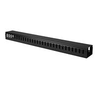 StarTech.com Pannello Gestione Cavi Orizzontale per Armadi Rack 20U - Sistema gestione Passacavi con ganci