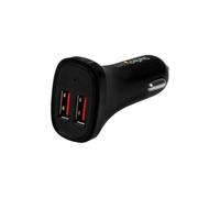 StarTech Caricatore Da Auto USB Dual-Port 24W/4.8A Nero USB2PCARBKS