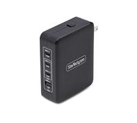 StarTech.com Caricatore USB-C da parete 140W, 3x USB-C/1x USB-A, alimentatore PD 3.1 GaN per MacBook/Dell XPS/Inspiron