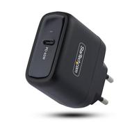StarTech Caricatore USB-C da Parete 65W, Nero, GaN, Alimentatore per Dell, XPS, HP ProBook, MacBook Pro e Microsoft Surface Pro