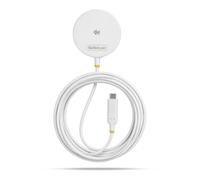 StarTech Caricatore Wireless Magnetico 25W Qi2.2 MagSafe iPhone 17, Bianco | Compatibile Google Pixel 10 e iPhone 16 Pro Max