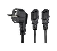 Startech Cable 2 M Schuko One Size Black