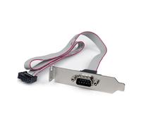 STARTECH Cavi Piastra seriale per porte a basso profilo 0,4 m Grigio