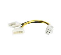 STARTECH Cavo adattatore alimentazione LP4 a 6 Pin per schede video 15cm