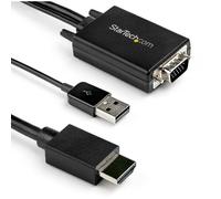 ST VGA2HDMM2M - VGA to HDMI A connector, USB audio, 1920 x 1200, 2 m