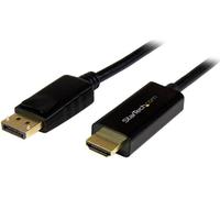 StarTech.com Cavo DisplayPort a HDMI Passivo 4K 30Hz - 3 m - Cavo Adattatore DisplayPort a HDMI - Convertitore DP 1.2 a HDMI - Connettore DP a scatto