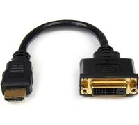 StarTech.com Adattatore cavo video HDMI a DVI-D da 20 cm - HDMI maschio a DVI femmina ( HDDVIMF8IN )