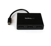 STARTECH Cavo Adattatore Hub MST Mini DisplayPort a DisplayPort 3 Porte 4K