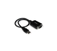 STARTECH Cavo adattatore USB a serie DB9 RS232 da 30 cm con memorizzazione della porta di comunicazione - M/M