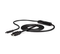 StarTech Cavo Adattatore USB-C a HDMI da 1m, 4K 30Hz, Reversibile, Nero | Compatibile con Thunderbolt 3, per PC e portatili