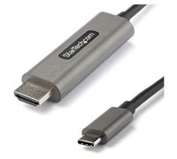 STARTECH Cavo adattatore USB C HDMI 4m 4K 60Hz HDR10 Nero e Argento