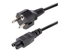 STARTECH Cavo Alimentazione 3m Schuko a C5 2.5A 250V Nero