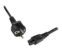 StarTech.com Cavo di Alimentazione per Notebook da 1m Cavo Elettrico AC di Ricambio per Alimentatori da EU Schuko a C5, 2.5A-250V, 18AWG, Omologato UL