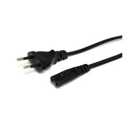 STARTECH cavo alimentazione PC 1m CEE7/16 a C7 Nero PVC