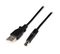 StarTech Cavo di alimentazione USB tipo N 1 m 5 V CC – USB A a CC 5,5 mm