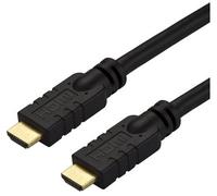 StarTech.com Cavo HDMI 2.0 da 10 m - Cavo HDMI attivo 4K a 60 Hz - Classificazione CL2 per installazione a parete - Cavo HDMI UHD ad alta velocità e lunga durata - HDR, 18 Gbps - Cavo da maschio a maschio - Nero