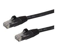 StarTech Cavo Cat6 50cm Antigroviglio 100W PoE Nero (N6PATC50CMBK)