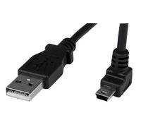 STARTECH - Cavo da USB 2.0 A a Mini B angolato verso l'alto, 1 m nero