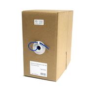 StarTech Cavo di Rete Cat5e Sfuso 305m, UTP Rigido, CMR, Blu (WIRC5ECMR) | In Matassa, Conduttore in Rame, Supporta Gigabit Ethernet, Ideale per Cablaggio Strutturato