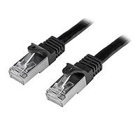 StarTech Cavo di rete Cat6 Ethernet Gigabit - Cavo Patch RJ45 SFTP da 3 m - Nero
