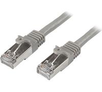 StarTech Cavo Ethernet Cat6 5m Antigroviglio Schermato SFTP, Poe, Grigio | Protezione Anti-Interferenze, Conduttori in Rame