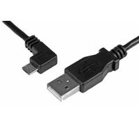 STARTECH - Cavo di ricarica e sincronizzazione micro USB ad angolo sinistro, 1 m