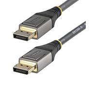 StarTech Cavo DisplayPort 1.4 Certificato VESA 1m, 8K 60Hz, HDR10, M/M | Ideale per Monitor e Display, Trasmissione Video Ad Alta Risoluzione