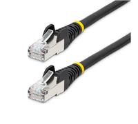 STARTECH Cavo Ethernet CAT 6a Maschio-Maschio 50cm Nero 10GbE PoE++
