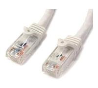 StarTech Cavo Ethernet Cat6 2m Antigroviglio 100W PoE Bianco (N6PATC2MWH) | RJ45, Connessione Gigabit, Categoria 6, Conduttori in Rame, Testato Individualmente, Certificato UL/TIA